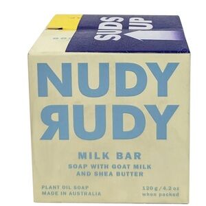 NUDY RUDY SOAP - 2 Bar Pack! Vegan - NIB